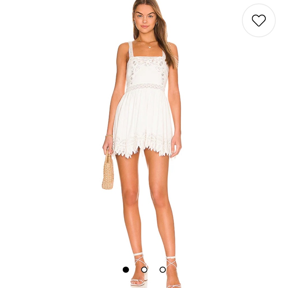 NWT LoveShackFancy Tariah Pinafore Dress